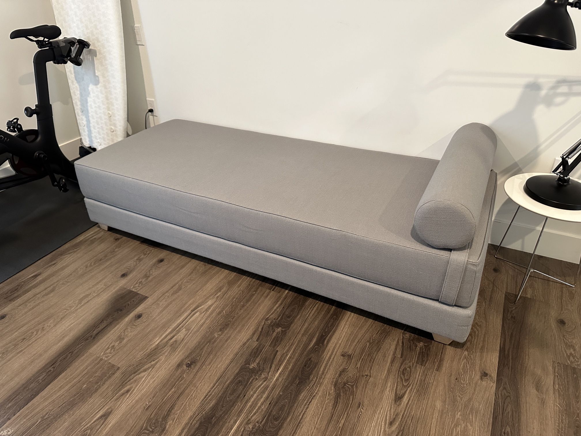 CB2 Lubi Silver Grey Stacked Daybed for Sale in Los Angeles, CA OfferUp