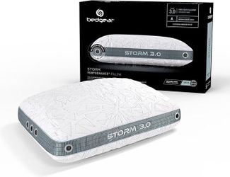 Storm Performance Pillow, 3.0 Cooling Pillow for Side Sleepers, Medium Firm Support, Ver-Tex Cooling Cover, Air-X Mesh, Washable