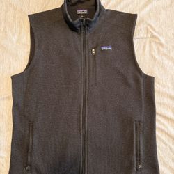 Patagonia Fleece Vest (XL / Black)