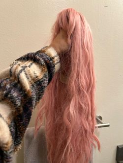 18 inch Pink wig
