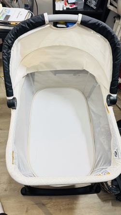 Foldable Pack, And Play Bassinet
