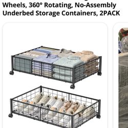 Under Bed Storage