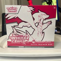 White Flare Pokemon Center ETB