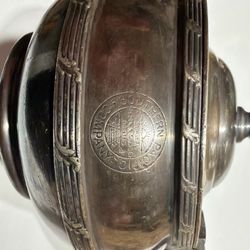 Vintage 1923 Southern Pacific Sunset Ogden Shasta Route 12oz Silver Pot Int'l