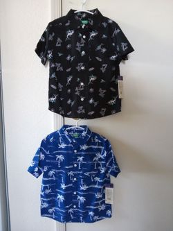 New, Size 5 Boy's Shirts