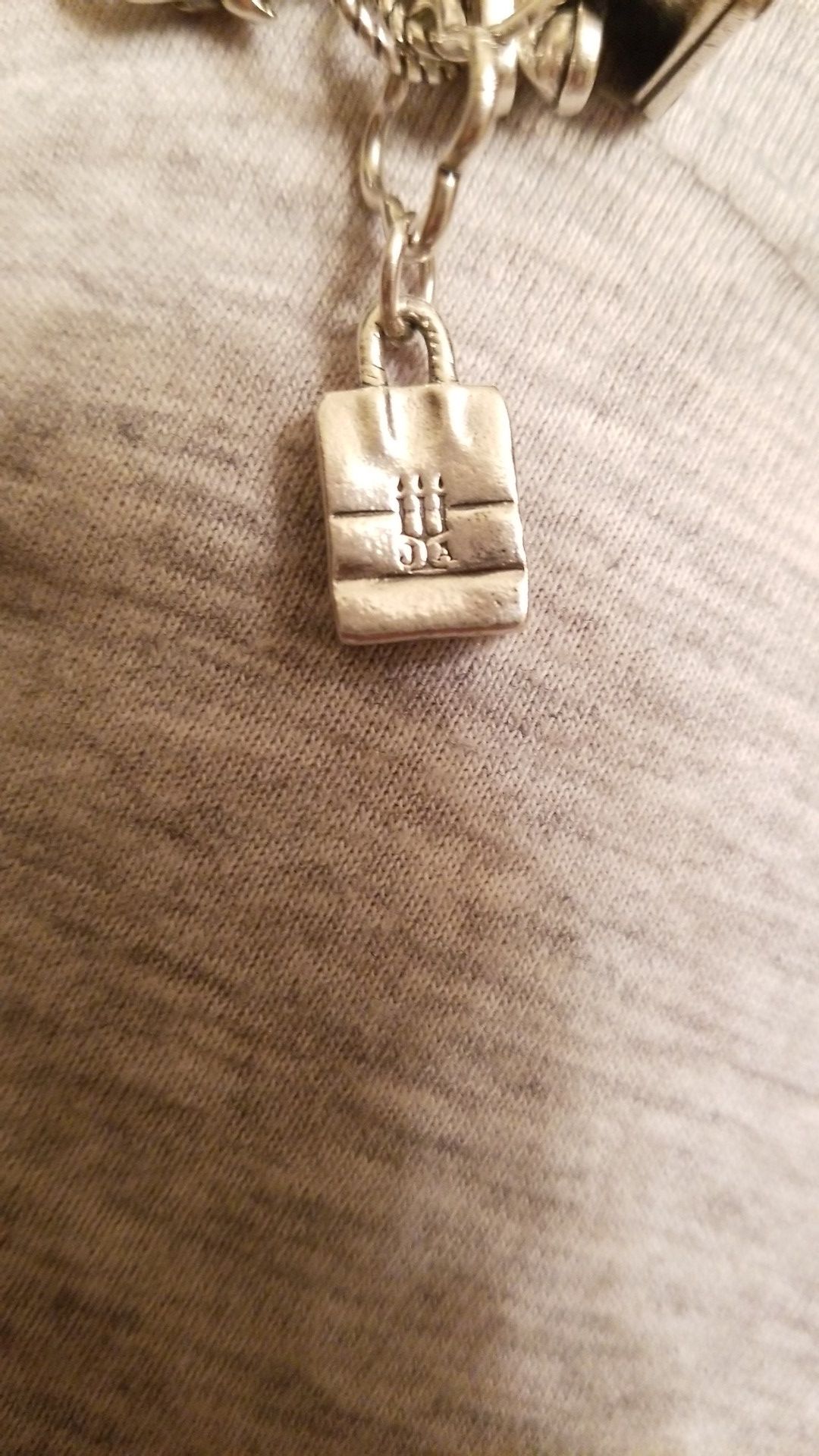 James avery shopping bag charm sale