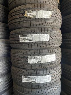 (4) New Tires 2556019 Firestone Destination LE3