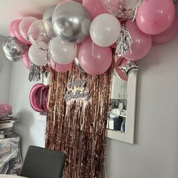 Pink Birthday Supplies 