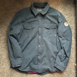Eric Bauer XL Lightweight Blue Jacket 