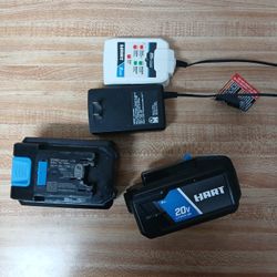 HART 20v 4Ah W/ Chgr
