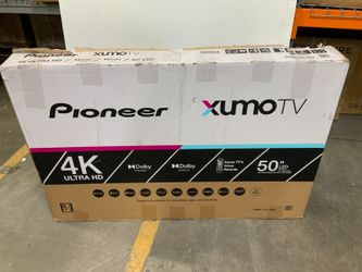 Pioneer -50" Class LED 4K UHD Smart xumo TV "LOCAL PICK UP ONLY"