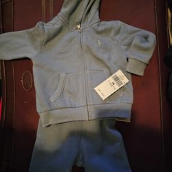 Baby Blue Jordan Baby Outfit