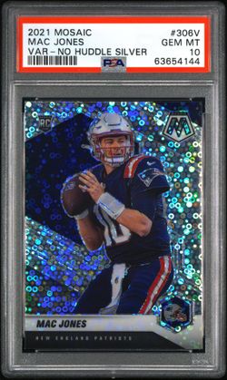 2021 PANINI MOSAIC | VARIATION-NO HUDDLE SILVERMAC JONES 306V