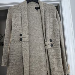 Ladies Sweater Cardigan Size Med 