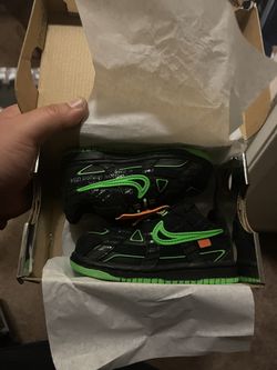 Nike Dunk Off White Neon Green
