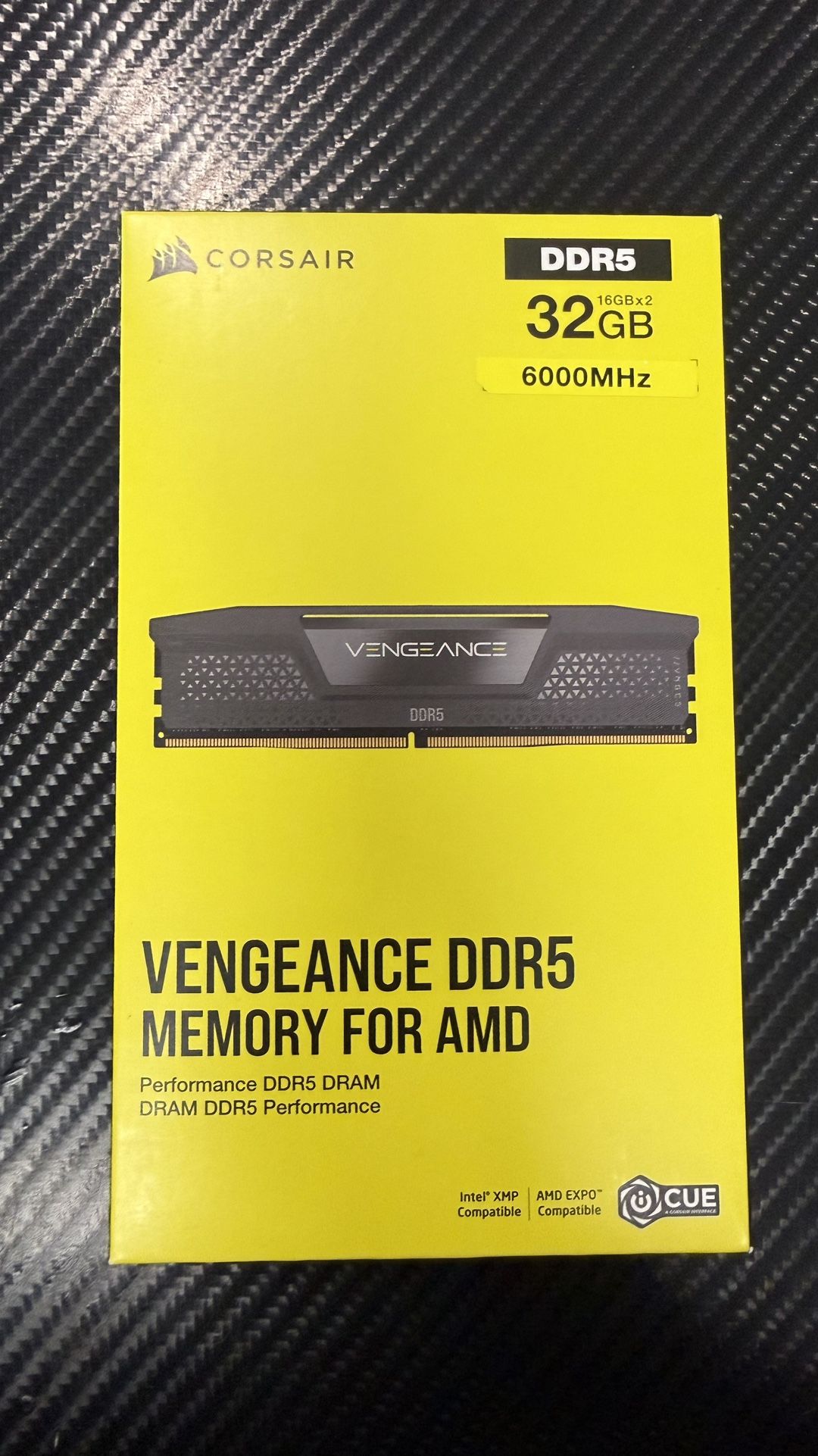 Computer RAM DDR5 32gb (16x2) 6000mhz CL28