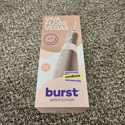 BURST ORAL CARE - Cordless Water Flosser with Classic Flosser Tip, Rose Gold