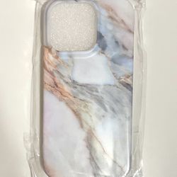 iPhone 14 Pro Marble Silicone Phone Case NEW!