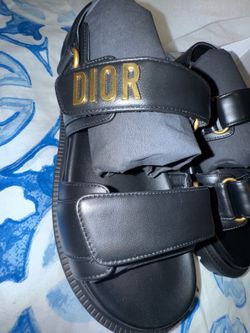 Dioract Sandal Black Lambskin Size 5.5