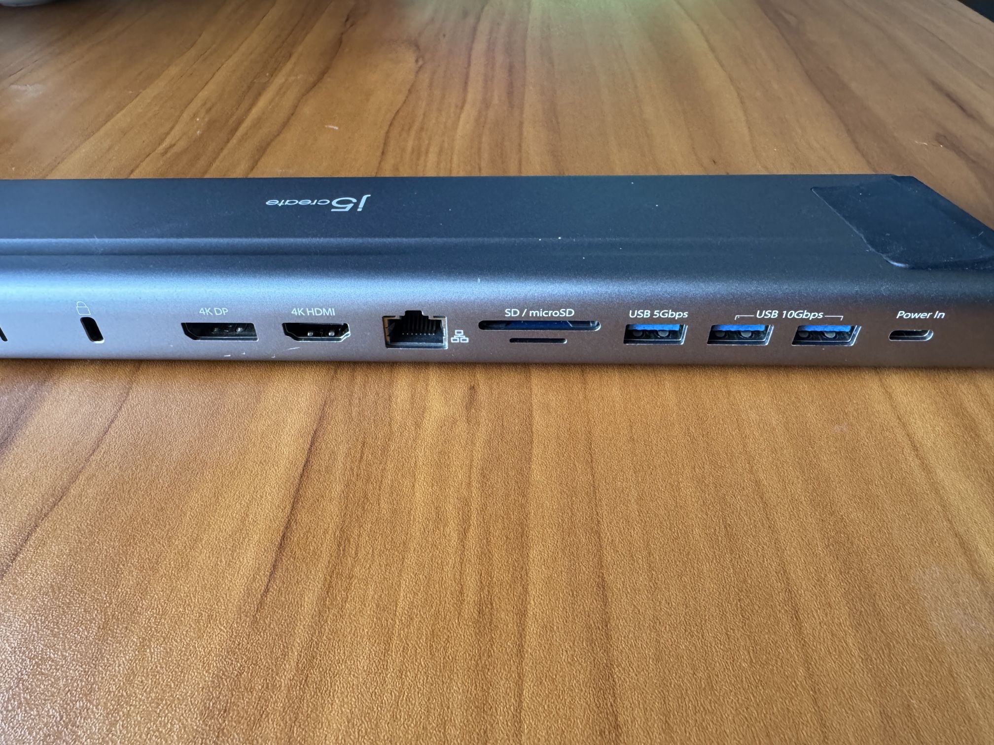 J5 USB-C dock With M.2 Enclosure