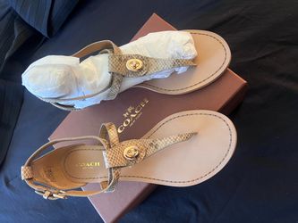 Coach sandals new