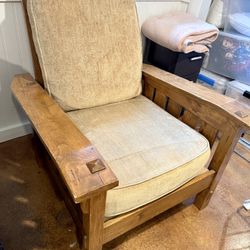 Mission Morris Style Lounge Chair