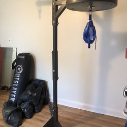 Outslayer Punching Bags And stand