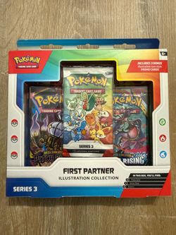 Pokemon TCG First Partner Illustration Collection Series 3 sealed