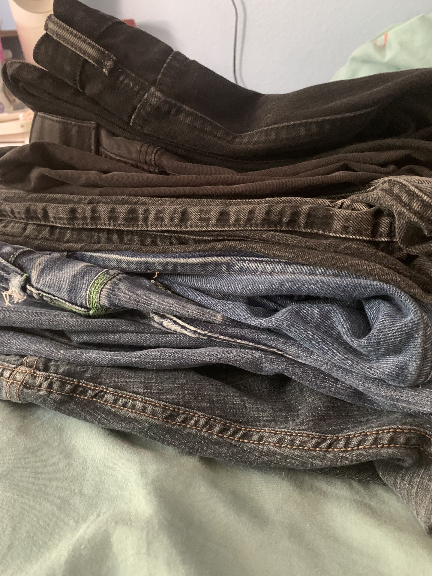 6 pants (Prices are below)