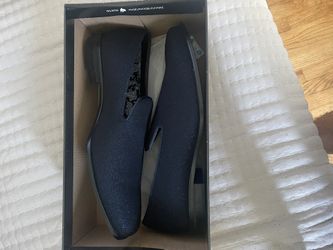 Sparkly Blue Loafers 