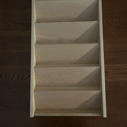 Wooden Spice Rack drawer insert