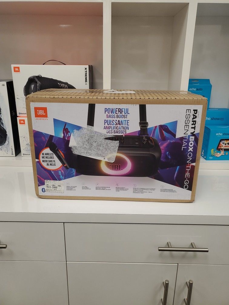 JBL Partybox On The Go Bluetooth Speaker (Brand New) - $1 DOWN TODAY, NO CREDIT NEEDED - WARRANTY INCLUDED