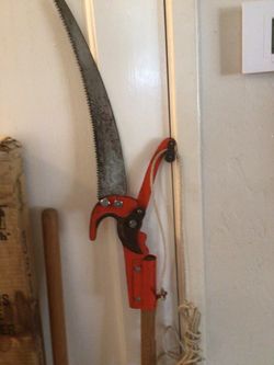 Village Blacksmith  🪚 Heavy Duty Hone Owner Pruning Saw 🪚  💥 W/ Loppers  💥