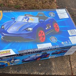 SONIC REMOTE KIDS CAR