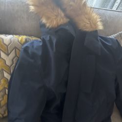 Umbra Faux Fur-Trim Down Parka