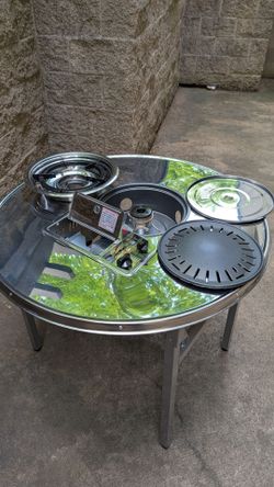 Kbbq table butane