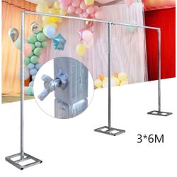 Gdrasuya10 10x20FT Backdrop Stand,Pipe and Drape Backdrop Stand