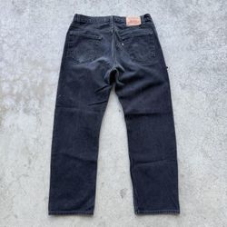 Vintage 2000’s Levi’s 505 Black Denim Jeans