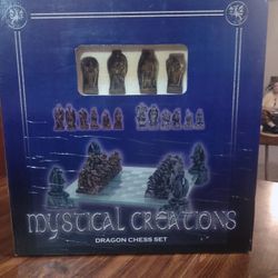 Mystical Creations Dragon Chess Set