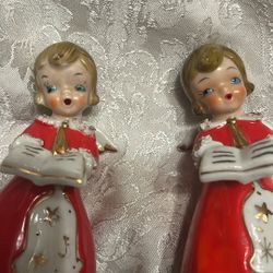 Vintage Kreiss Caroler Angel Bells From Japan