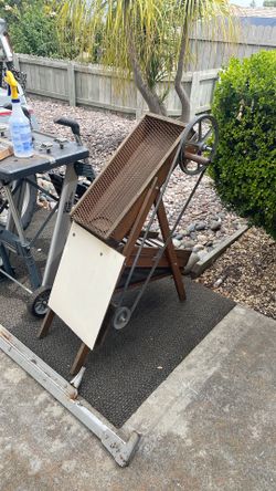 Vintage wood drywasher