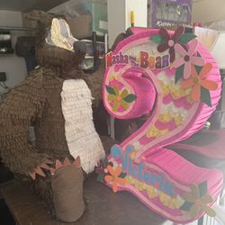 Piñatas and Cardboard Cutouts