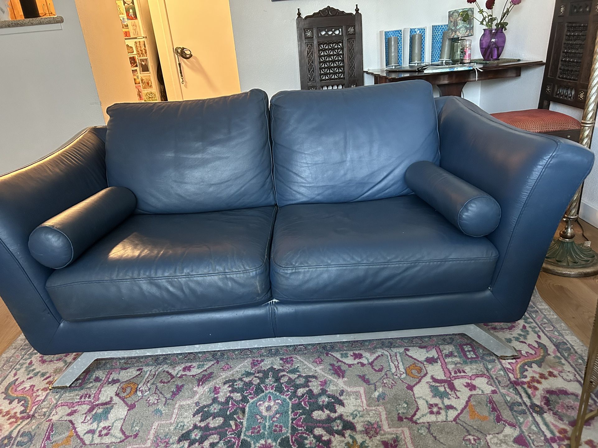 Italian Leather Sofa & Loveseat (Milano)