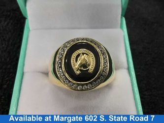 Men's Ring - Yellow Gold 14k (.585) 10.1 grams Size 11