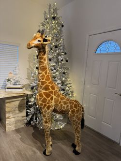 6.2 Foot Tall giraffe stuffed animal