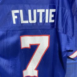 Vintage 90S Starter Jersey Buffalo Bills Doug Flutie, Number Seven