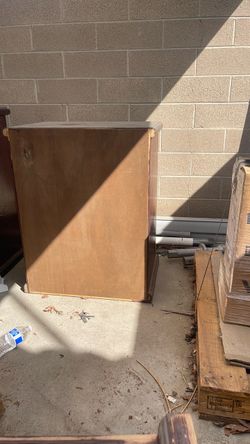 Small Wooden Cabinet