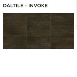 5 Boxes Daltile Invoke Copper Haze 18x36 - ID03 - Discontinued.