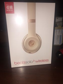 Beats Solo 3 Wireless Gold