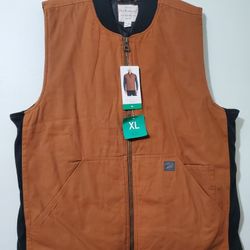Weatherproof Vintage Men's Utility Canvas Vest Size - XL
